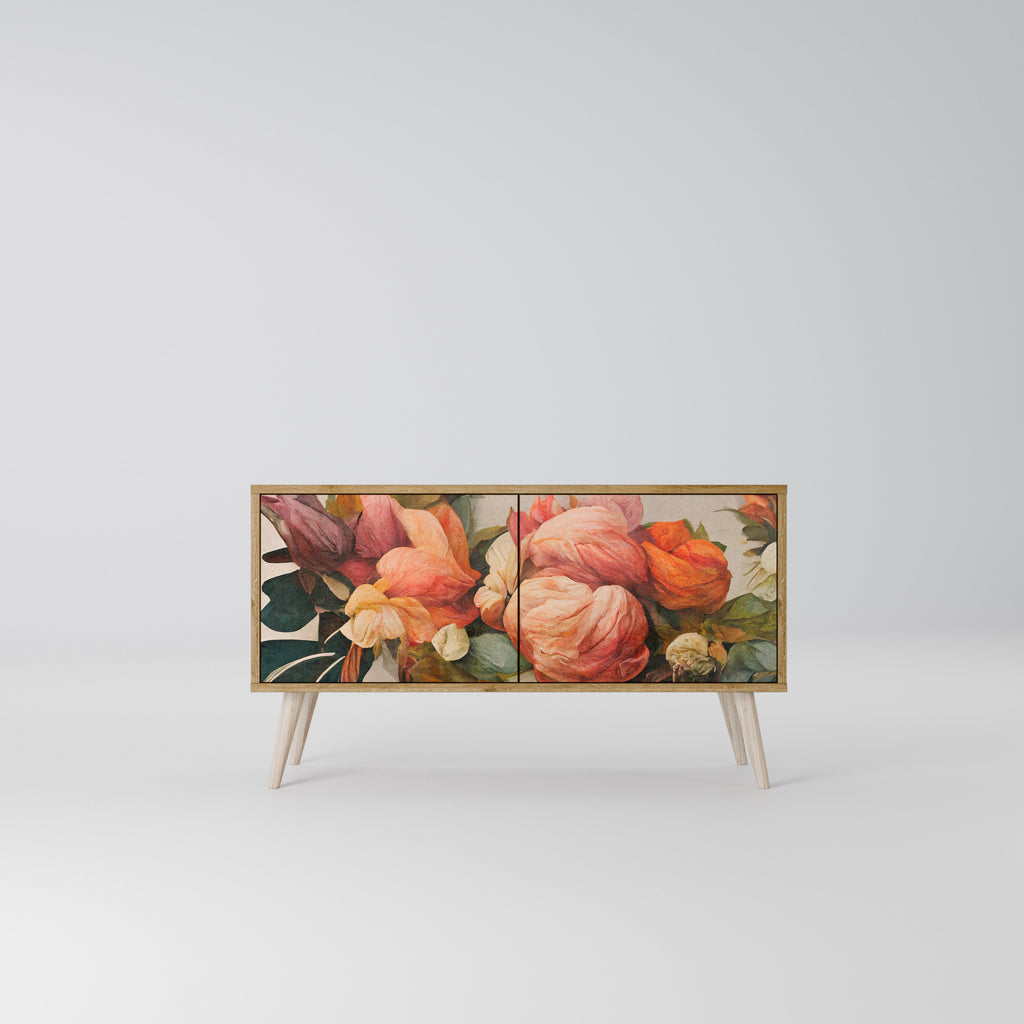 STYLISH BEAUTY Kompaktní dvoudveřový TV stolek