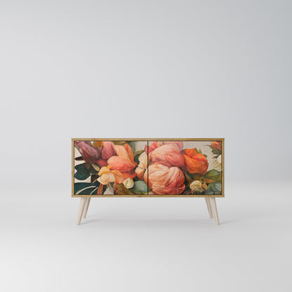 STYLISH BEAUTY Kompaktní dvoudveřový TV stolek