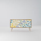 HELLO SPRING Kompaktní dvoudveřový TV stolek