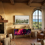 BLOOMING ELEGANCE Kompaktní dvoudveřový TV stolek