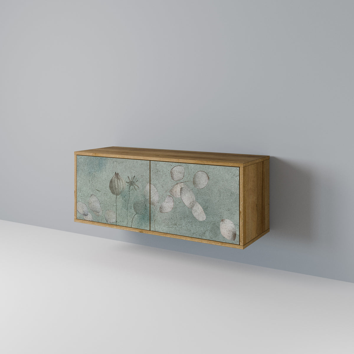 NIGHT LADY Kompaktní dvoudveřový TV stolek