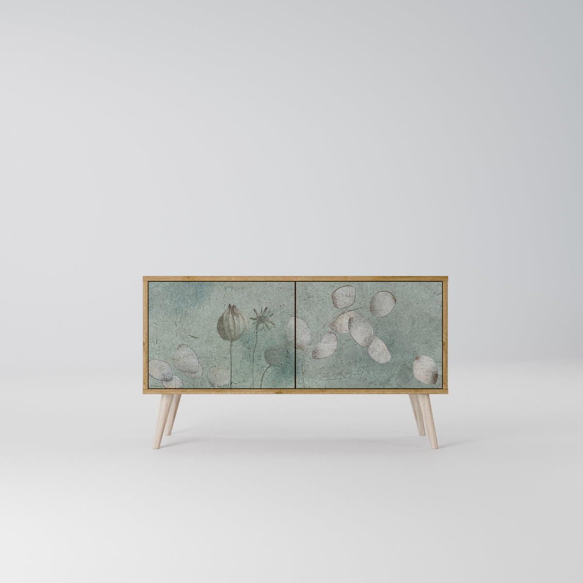 NIGHT LADY Kompaktní dvoudveřový TV stolek