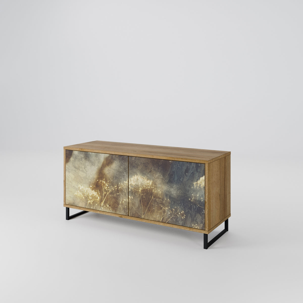 GENTLE POWER Kompaktní dvoudveřový TV stolek