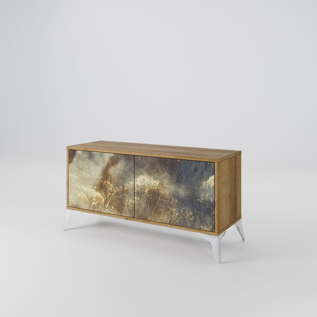 GENTLE POWER Kompaktní dvoudveřový TV stolek