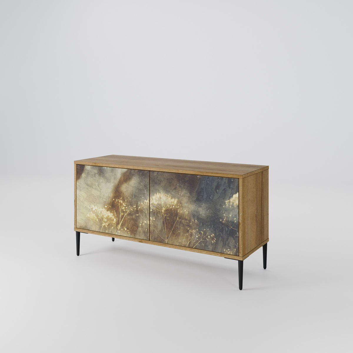 GENTLE POWER Kompaktní dvoudveřový TV stolek