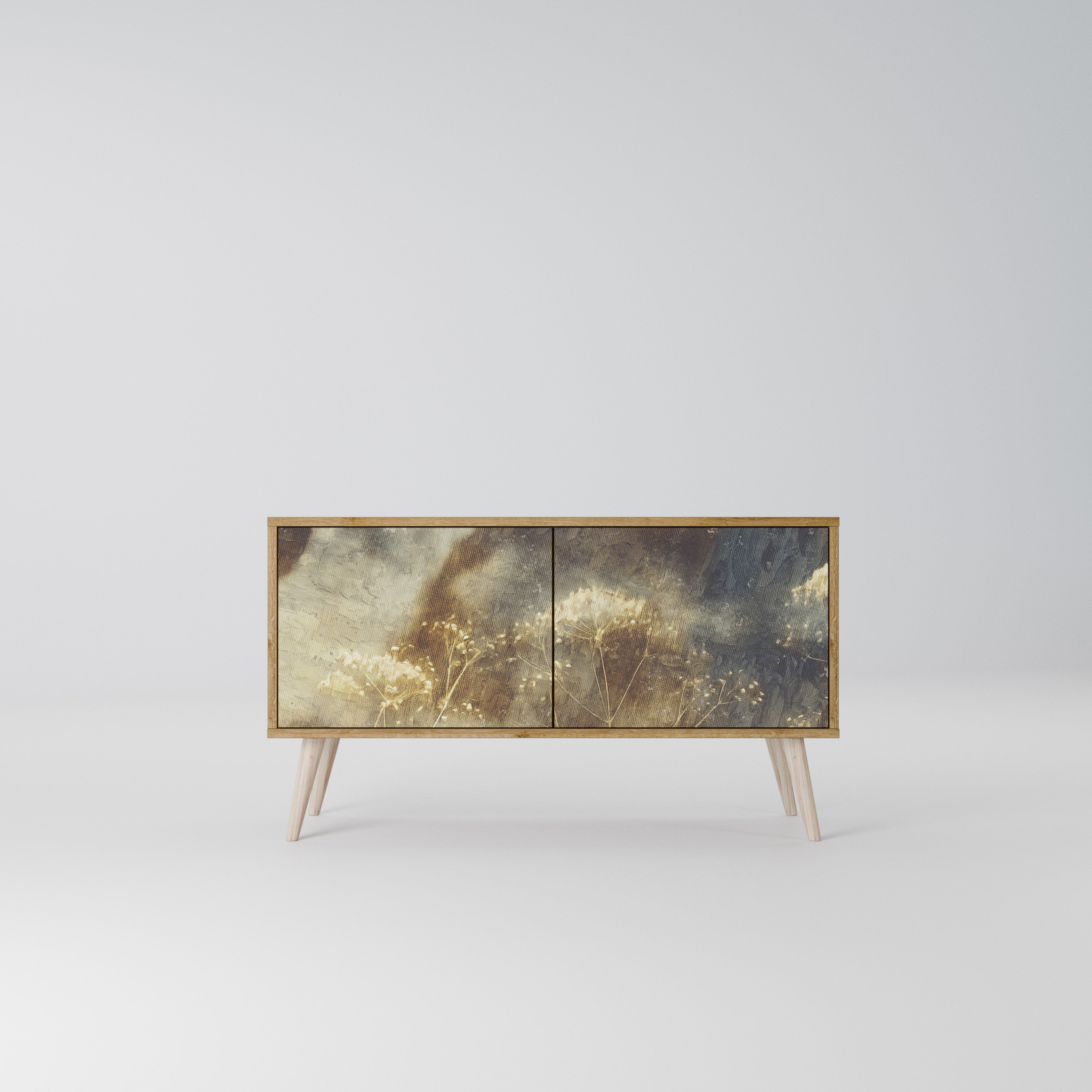 GENTLE POWER Kompaktní dvoudveřový TV stolek