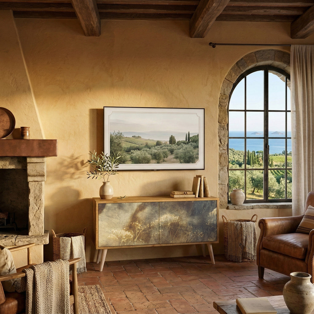 GENTLE POWER Kompaktní dvoudveřový TV stolek