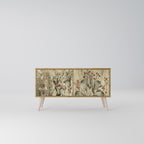 HERBAL GRACE Kompaktní dvoudveřový TV stolek