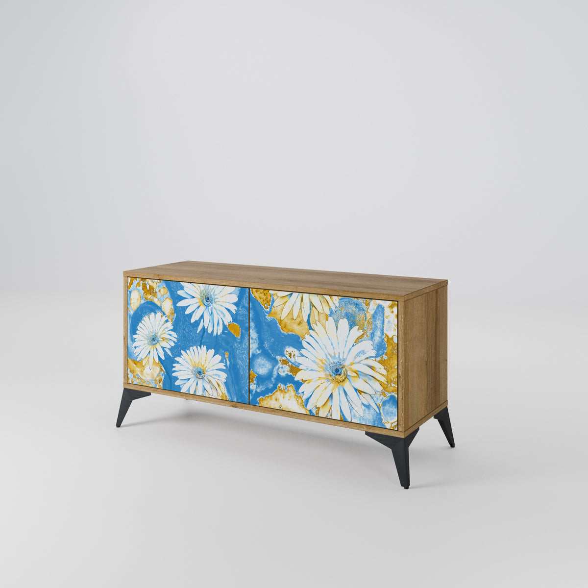 DAISY LUXE Kompaktní dvoudveřový TV stolek