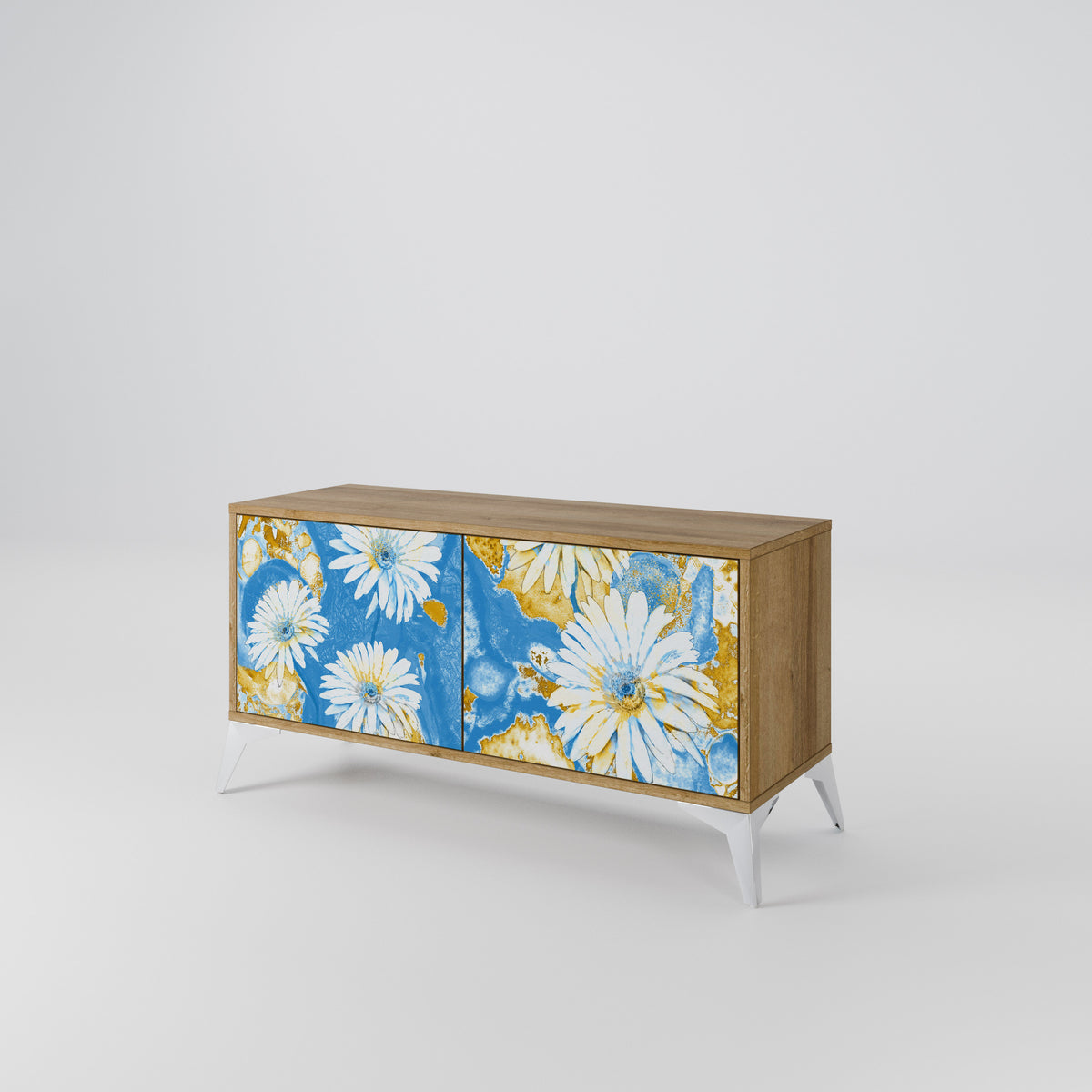 DAISY LUXE Kompaktní dvoudveřový TV stolek