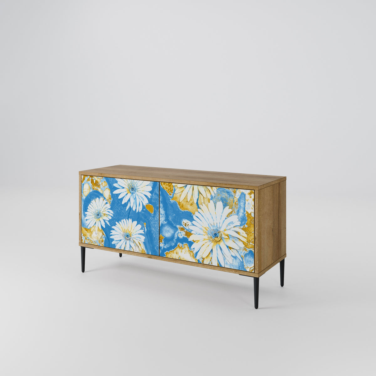 DAISY LUXE Kompaktní dvoudveřový TV stolek