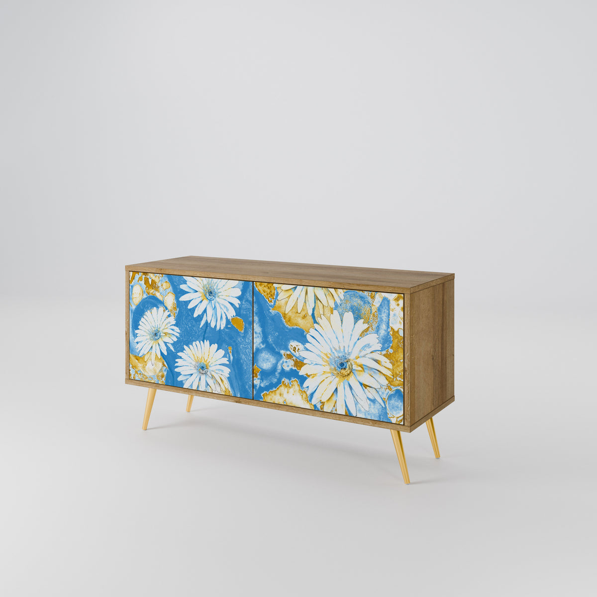 DAISY LUXE Kompaktní dvoudveřový TV stolek