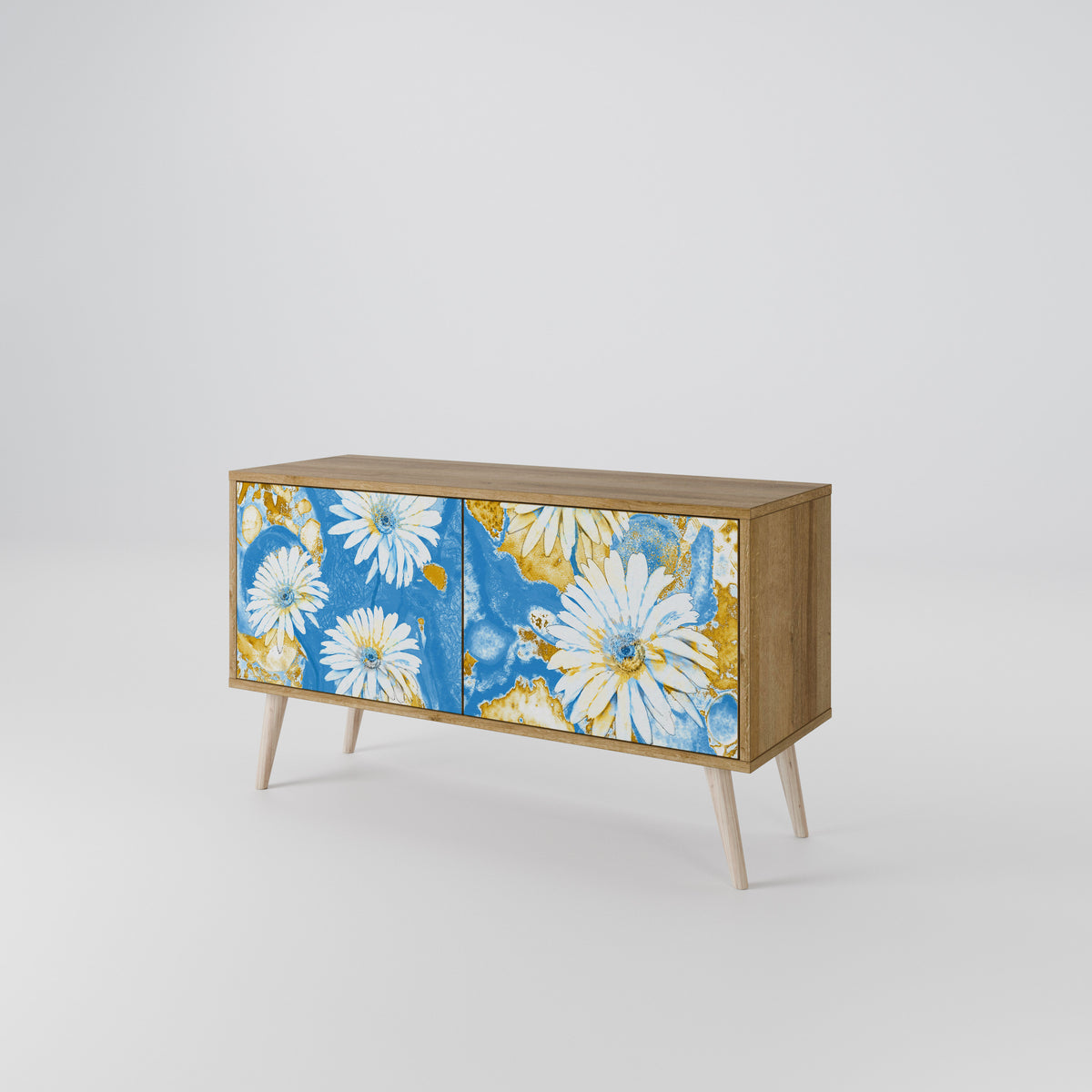 DAISY LUXE Kompaktní dvoudveřový TV stolek