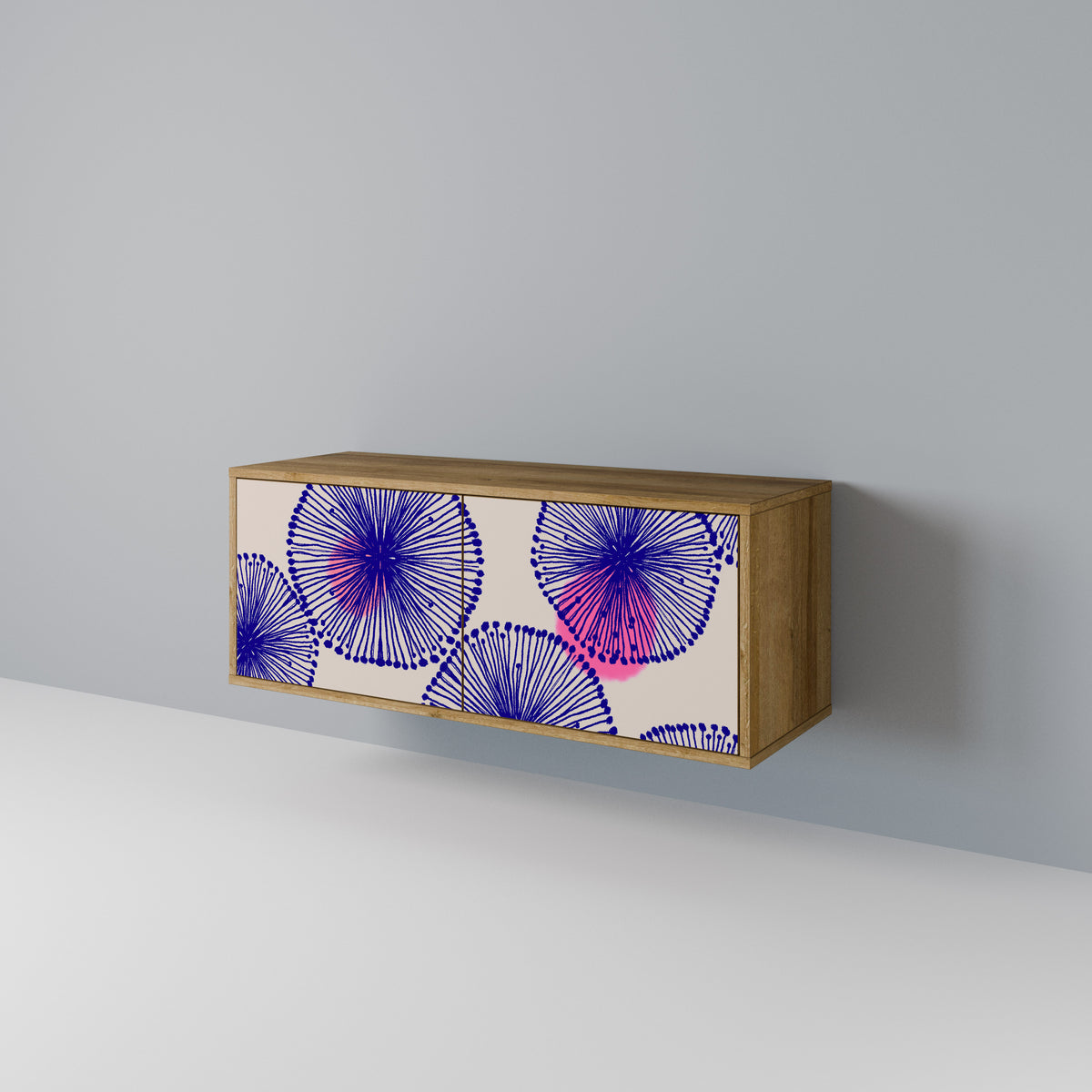 MAGIC NATURE Kompaktní dvoudveřový TV stolek