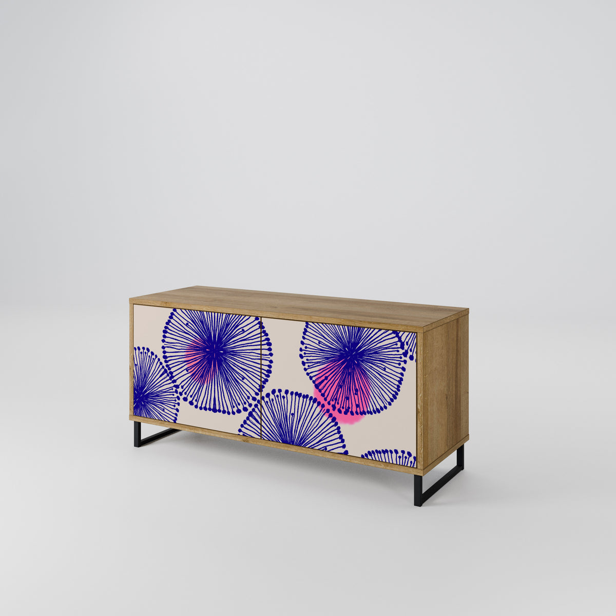 MAGIC NATURE Kompaktní dvoudveřový TV stolek