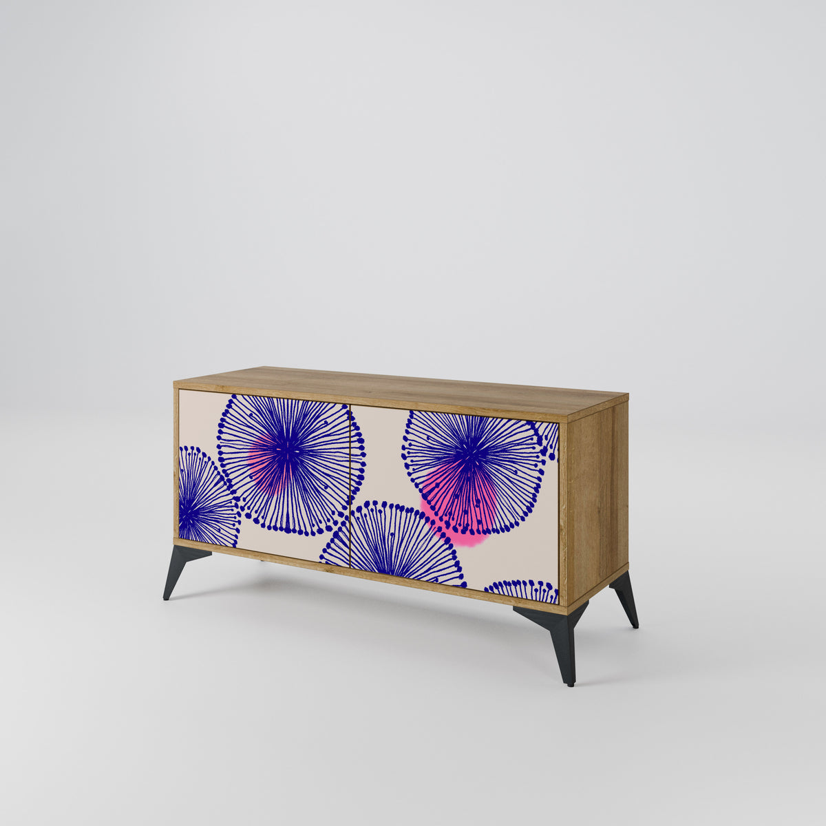 MAGIC NATURE Kompaktní dvoudveřový TV stolek