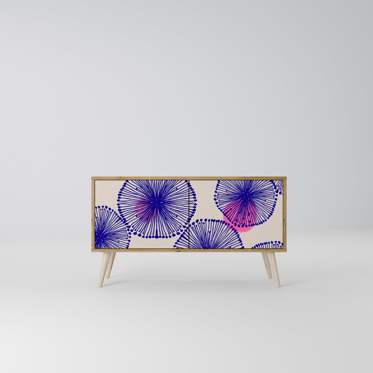 MAGIC NATURE Kompaktní dvoudveřový TV stolek