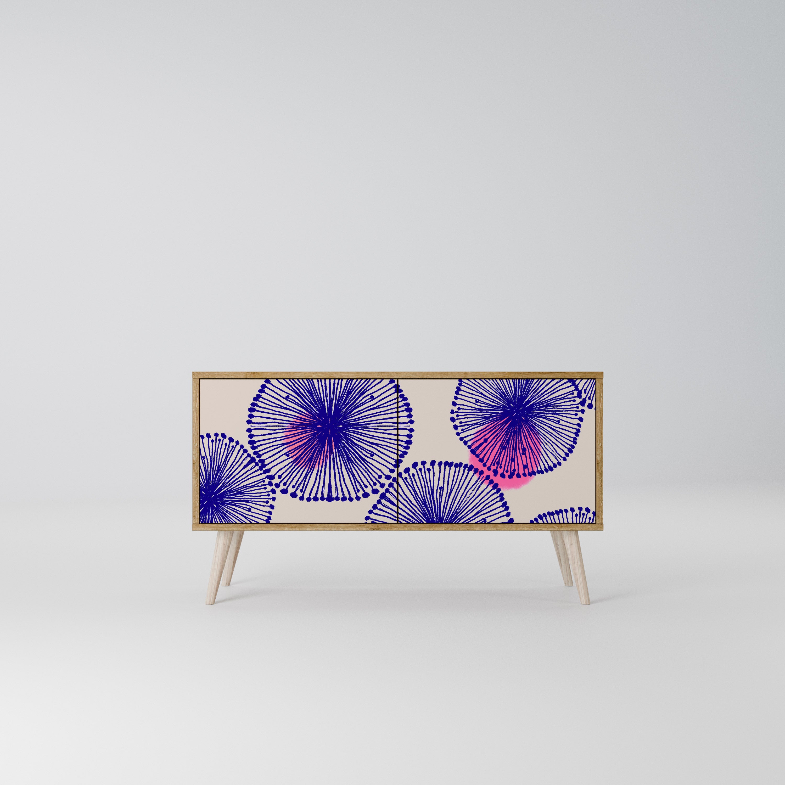 MAGIC NATURE Kompaktní dvoudveřový TV stolek