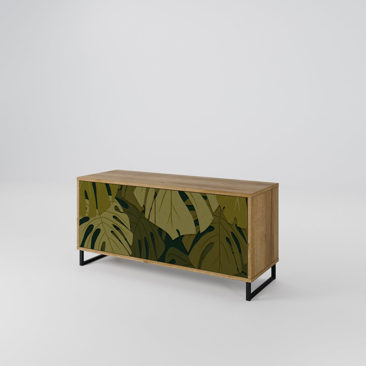 TROPICAL BEAUTY Kompaktní dvoudveřový TV stolek