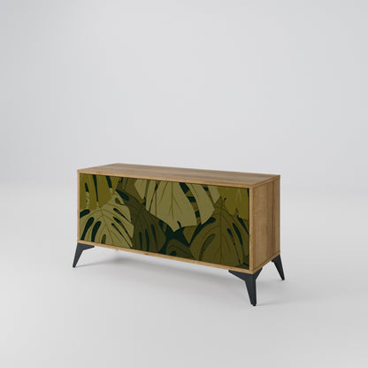 TROPICAL BEAUTY Kompaktní dvoudveřový TV stolek