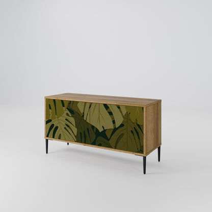 TROPICAL BEAUTY Kompaktní dvoudveřový TV stolek
