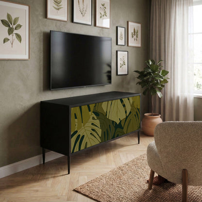 TROPICAL BEAUTY Kompaktní dvoudveřový TV stolek