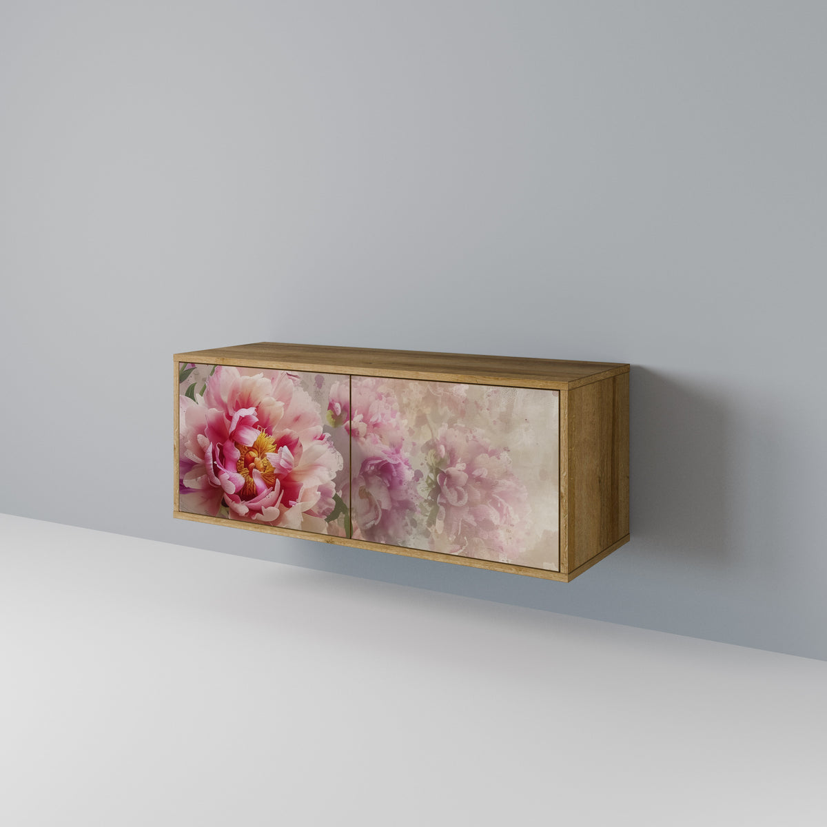 PEONY WHISPER Kompaktní dvoudveřový TV stolek