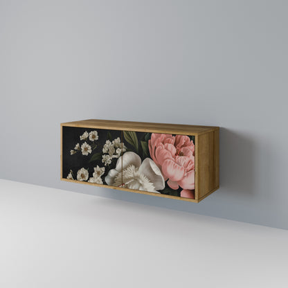 LUSH ELEGANCE Kompaktní dvoudveřový TV stolek