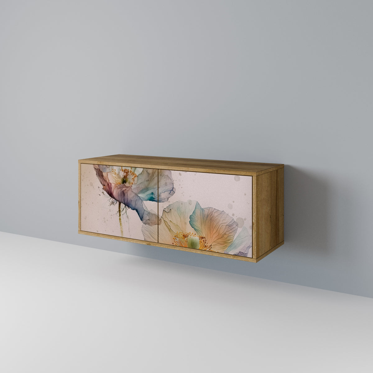 SOFTEN POPPY Kompaktní dvoudveřový TV stolek