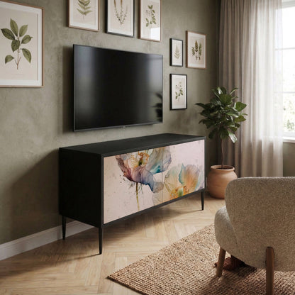 SOFTEN POPPY Kompaktní dvoudveřový TV stolek