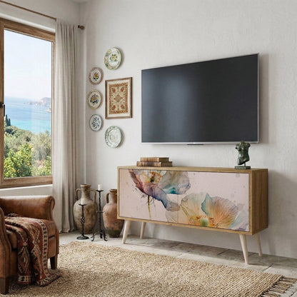SOFTEN POPPY Kompaktní dvoudveřový TV stolek