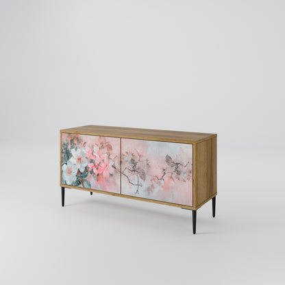 CHERRY BLOSSOM Kompaktní dvoudveřový TV stolek