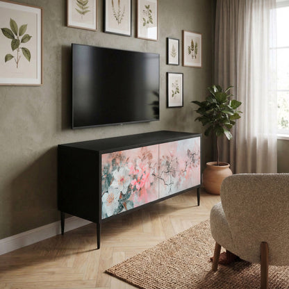 CHERRY BLOSSOM Kompaktní dvoudveřový TV stolek