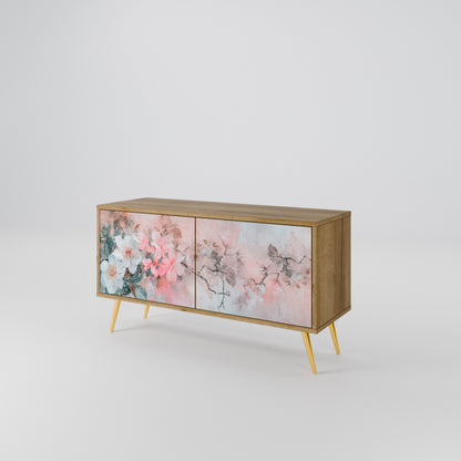 CHERRY BLOSSOM Kompaktní dvoudveřový TV stolek