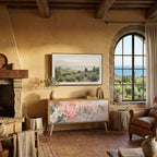 CHERRY BLOSSOM Kompaktní dvoudveřový TV stolek