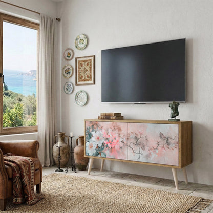 CHERRY BLOSSOM Kompaktní dvoudveřový TV stolek