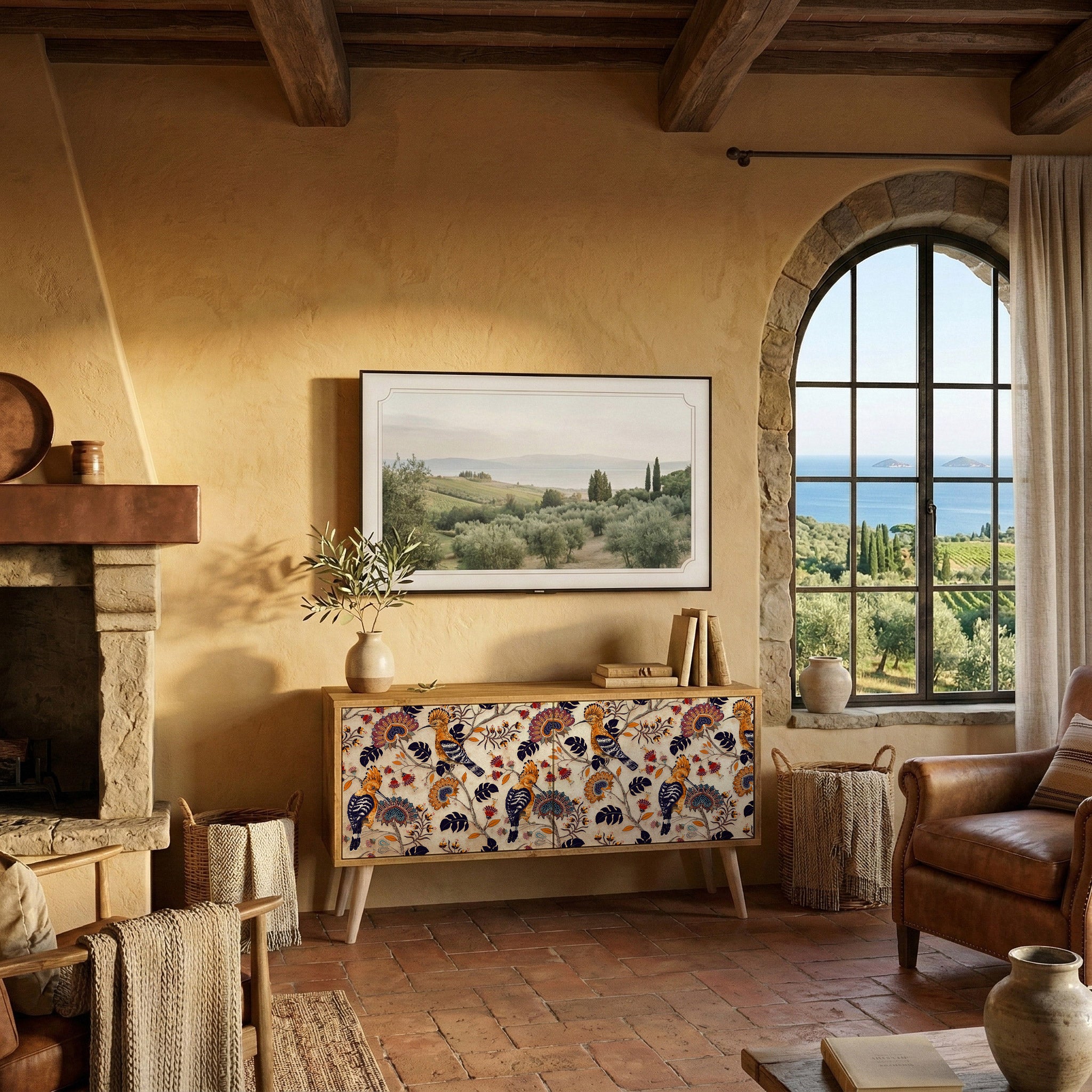 EMINENT HOOPOE Kompaktní dvoudveřový TV stolek