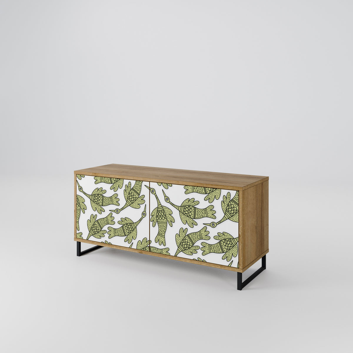 SEEDLING SONGBIRD Kompaktní dvoudveřový TV stolek