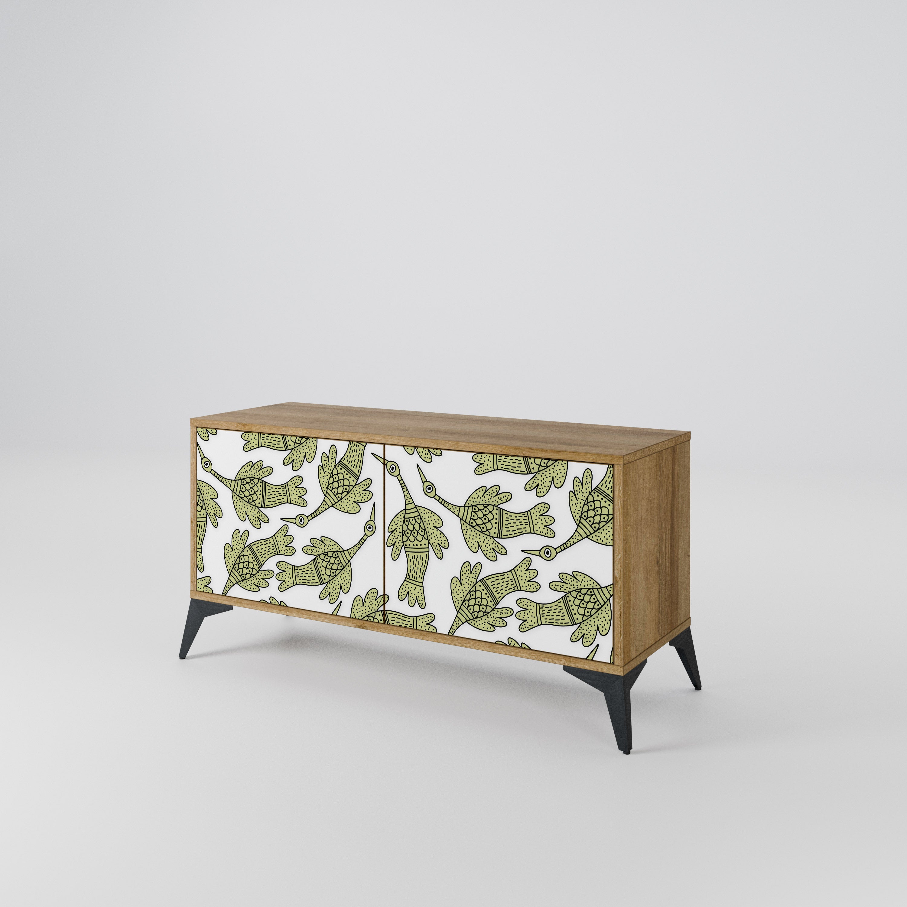 SEEDLING SONGBIRD Compact 2-Door TV Cabinet