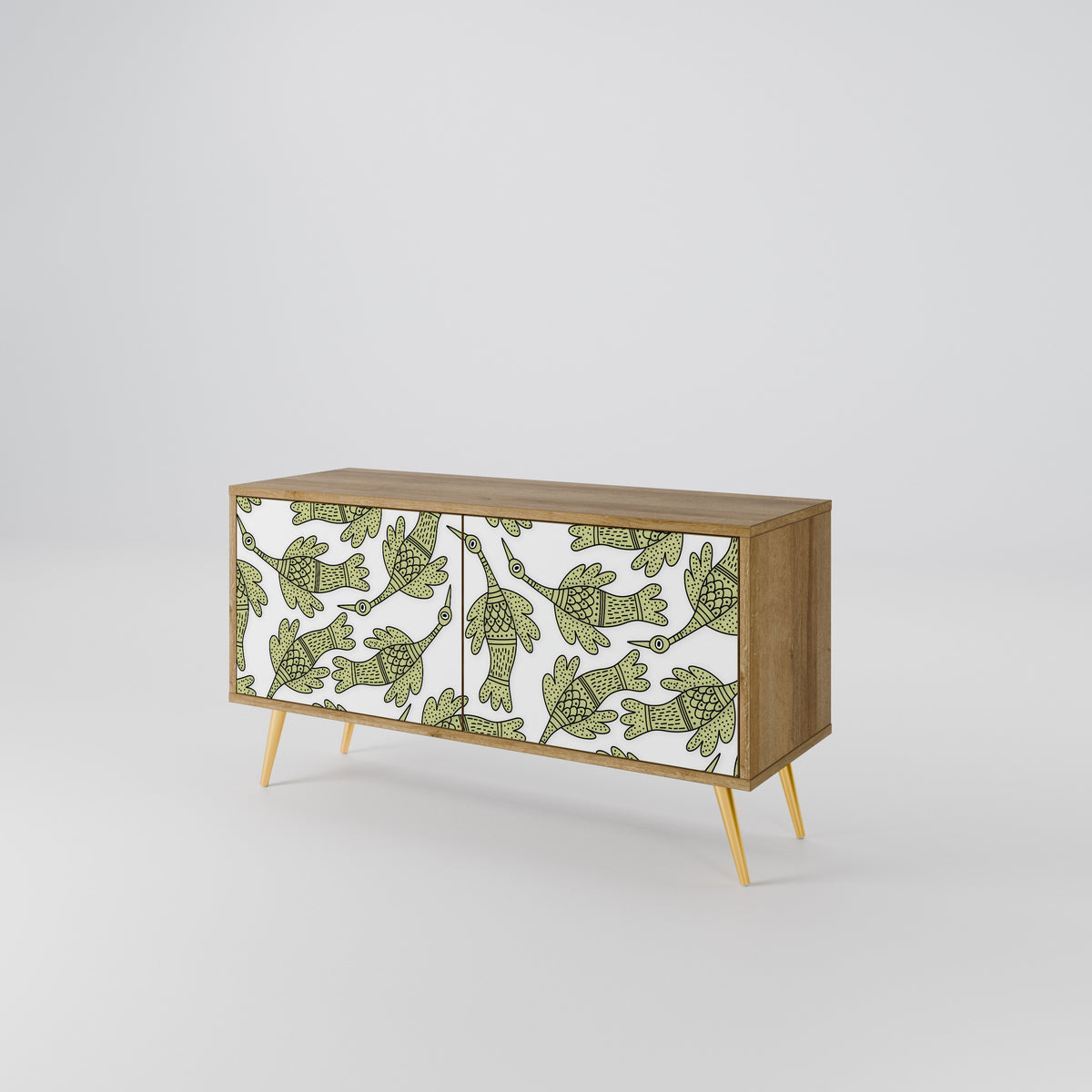 SEEDLING SONGBIRD Kompaktní dvoudveřový TV stolek