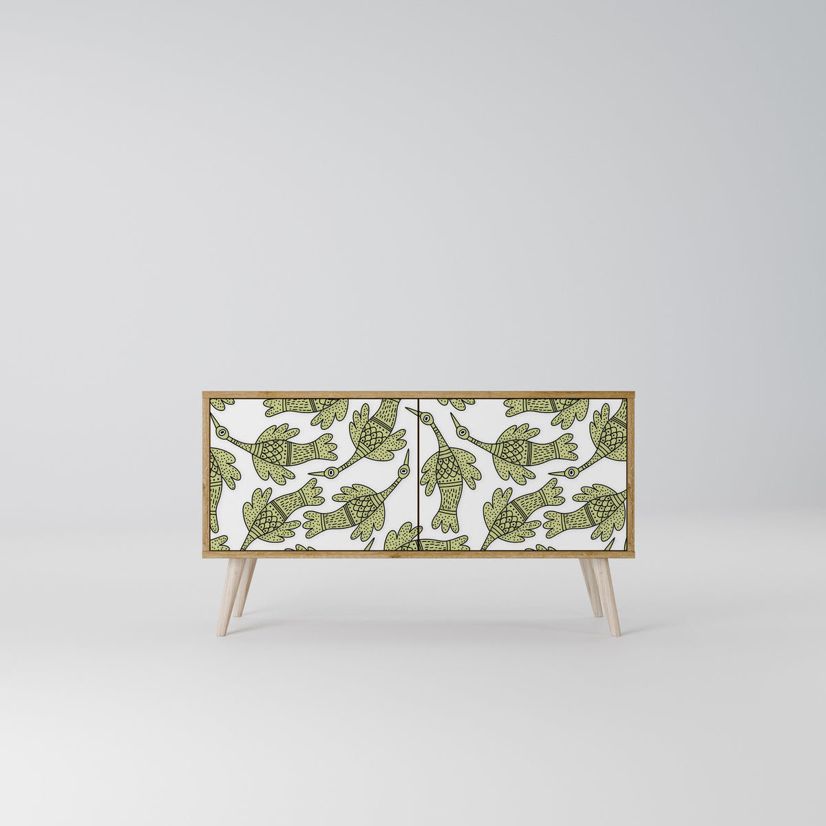 SEEDLING SONGBIRD Kompaktní dvoudveřový TV stolek