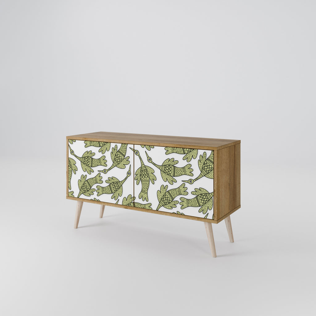 SEEDLING SONGBIRD Compact 2-Door TV Cabinet