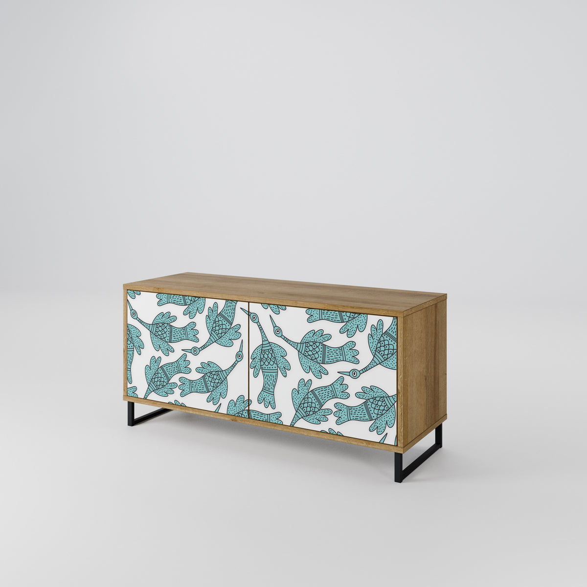 WATERSPOUT SONGIBIRD Kompaktní dvoudveřový TV stolek