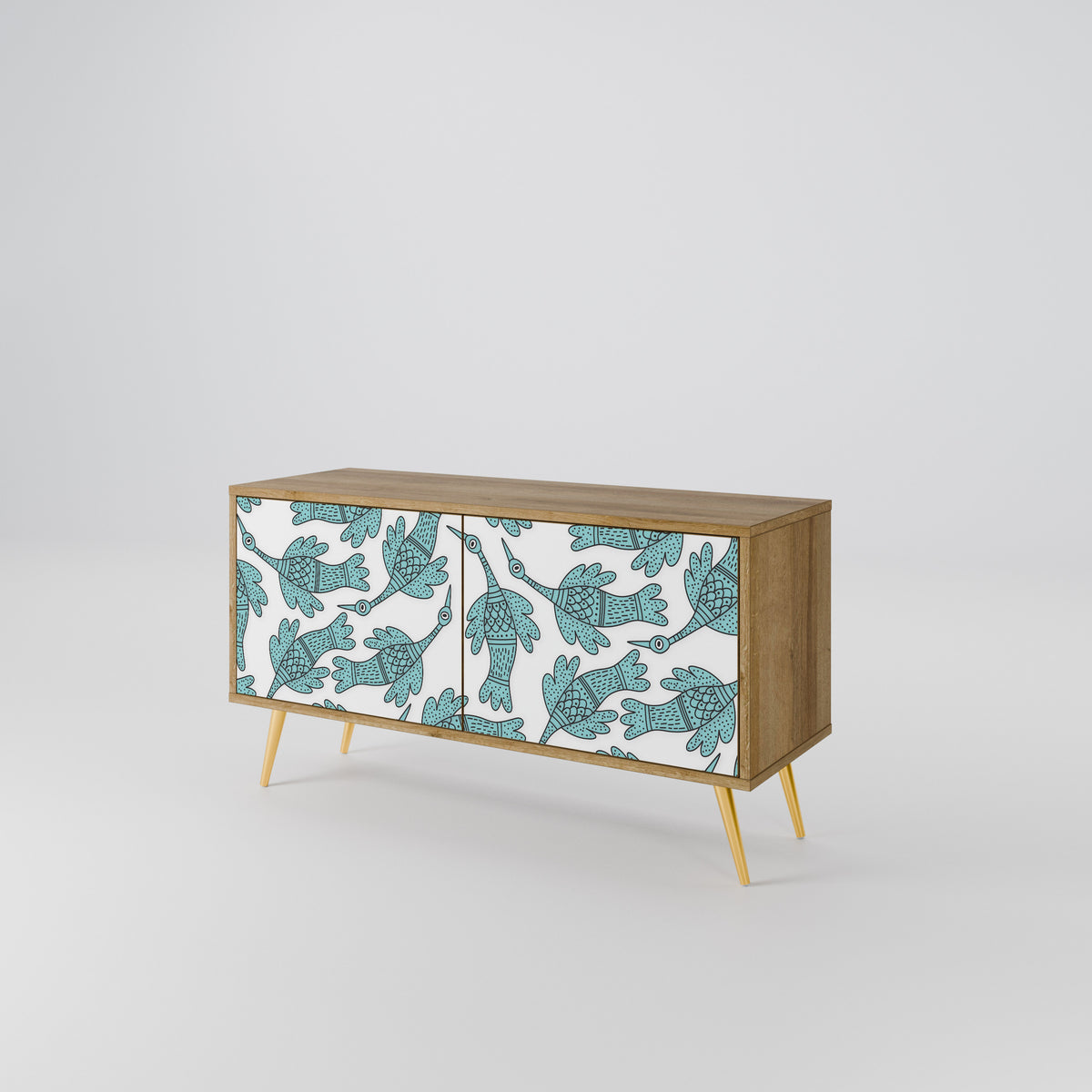 WATERSPOUT SONGIBIRD Kompaktní dvoudveřový TV stolek