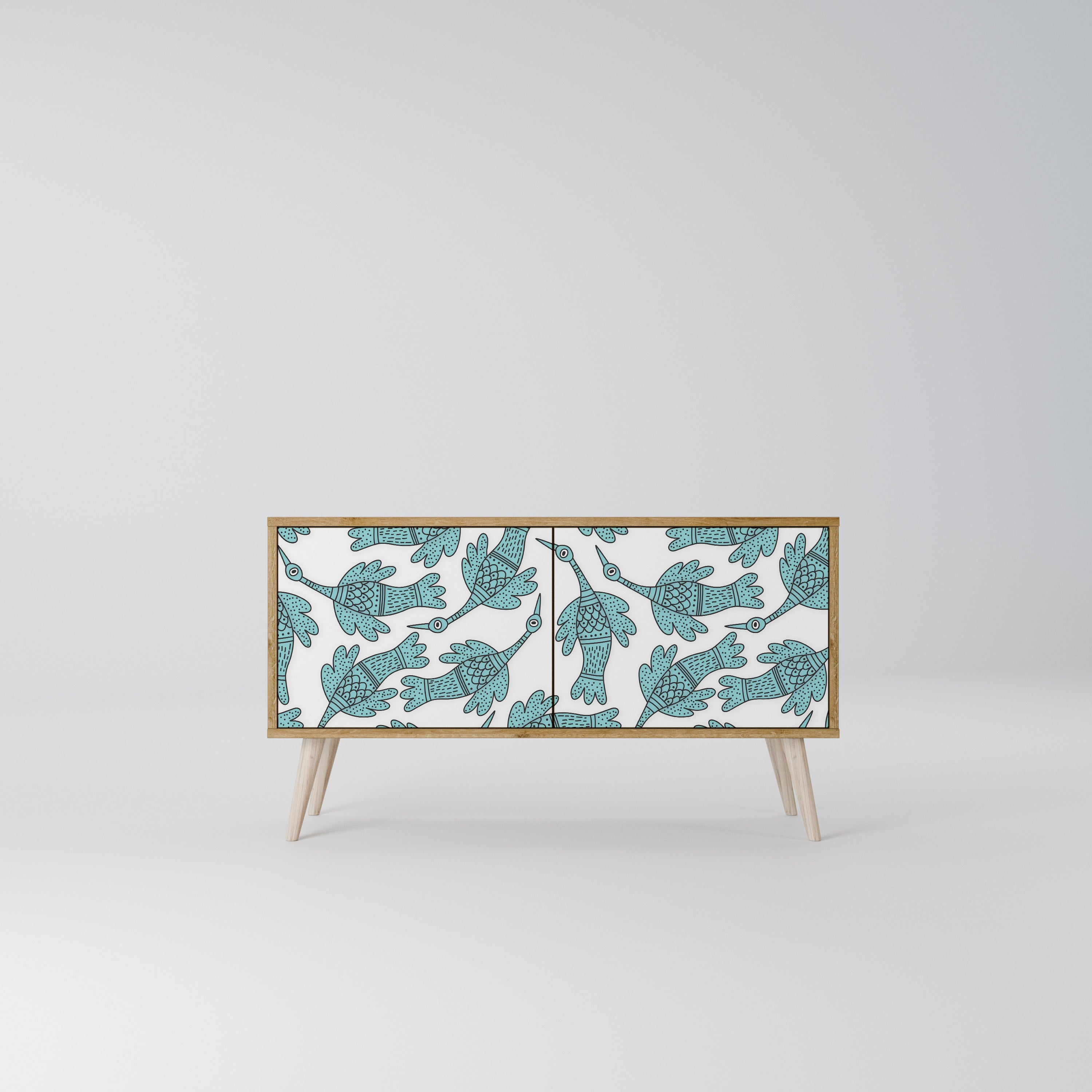 WATERSPOUT SONGIBIRD Kompaktní dvoudveřový TV stolek