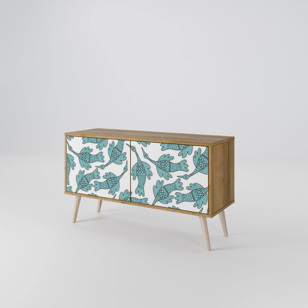 WATERSPOUT SONGIBIRD Kompaktní dvoudveřový TV stolek