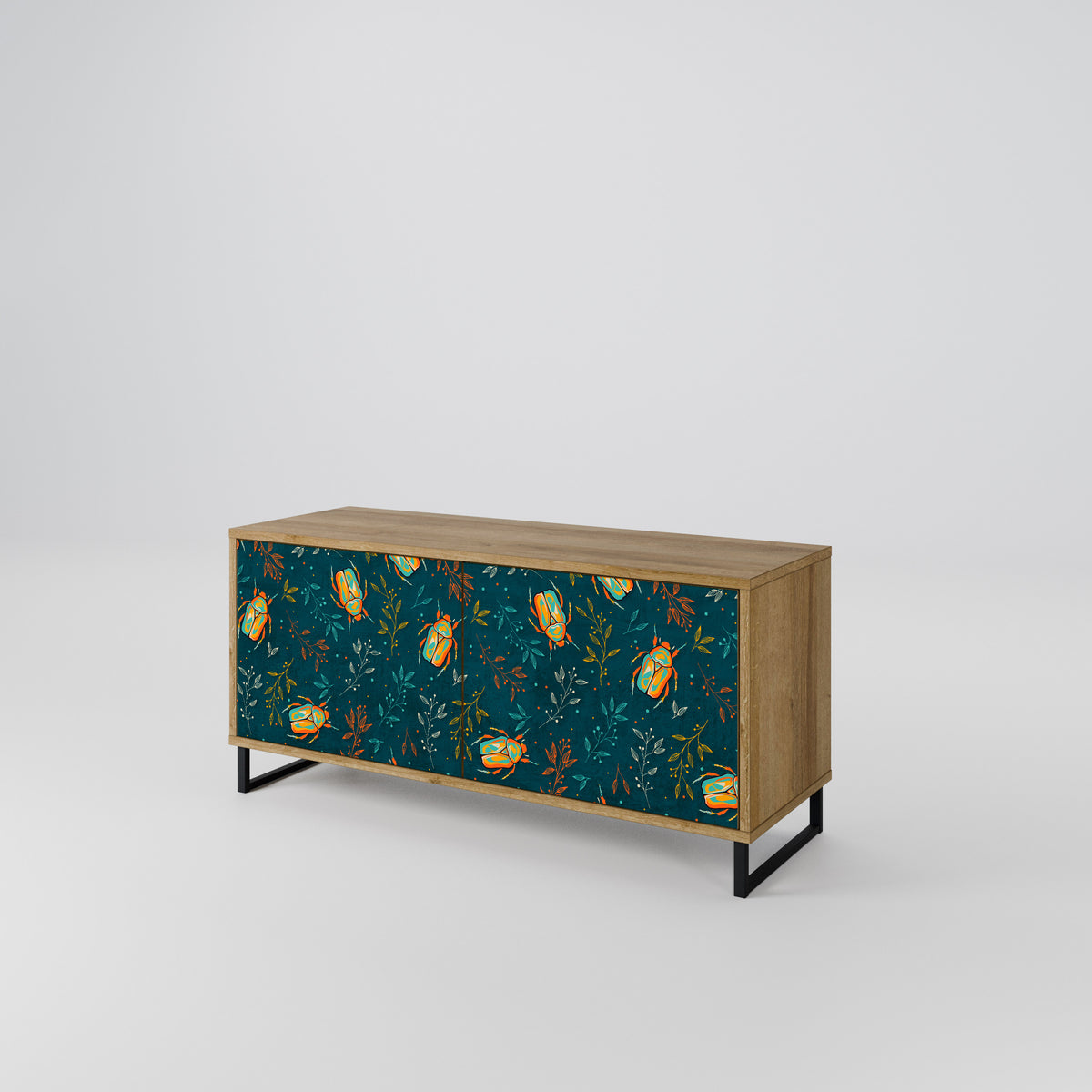 AUTUMN INSECTS Kompaktní dvoudveřový TV stolek