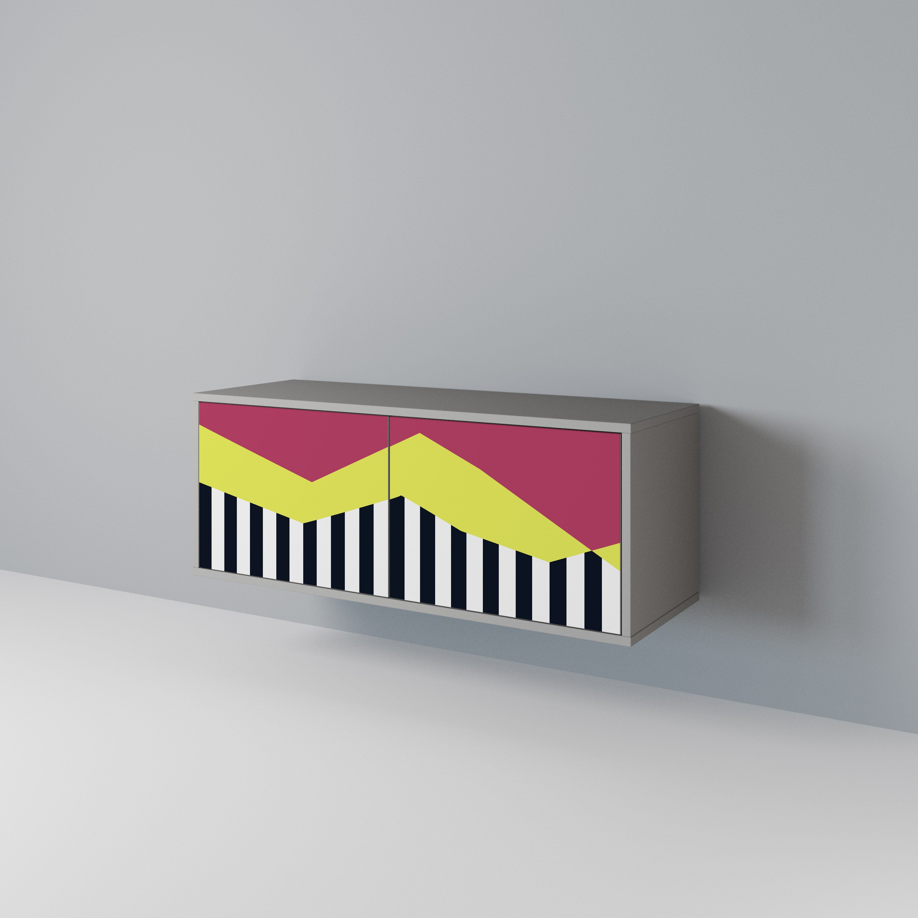 PIANO FANTASY Kompaktní dvoudveřový TV stolek