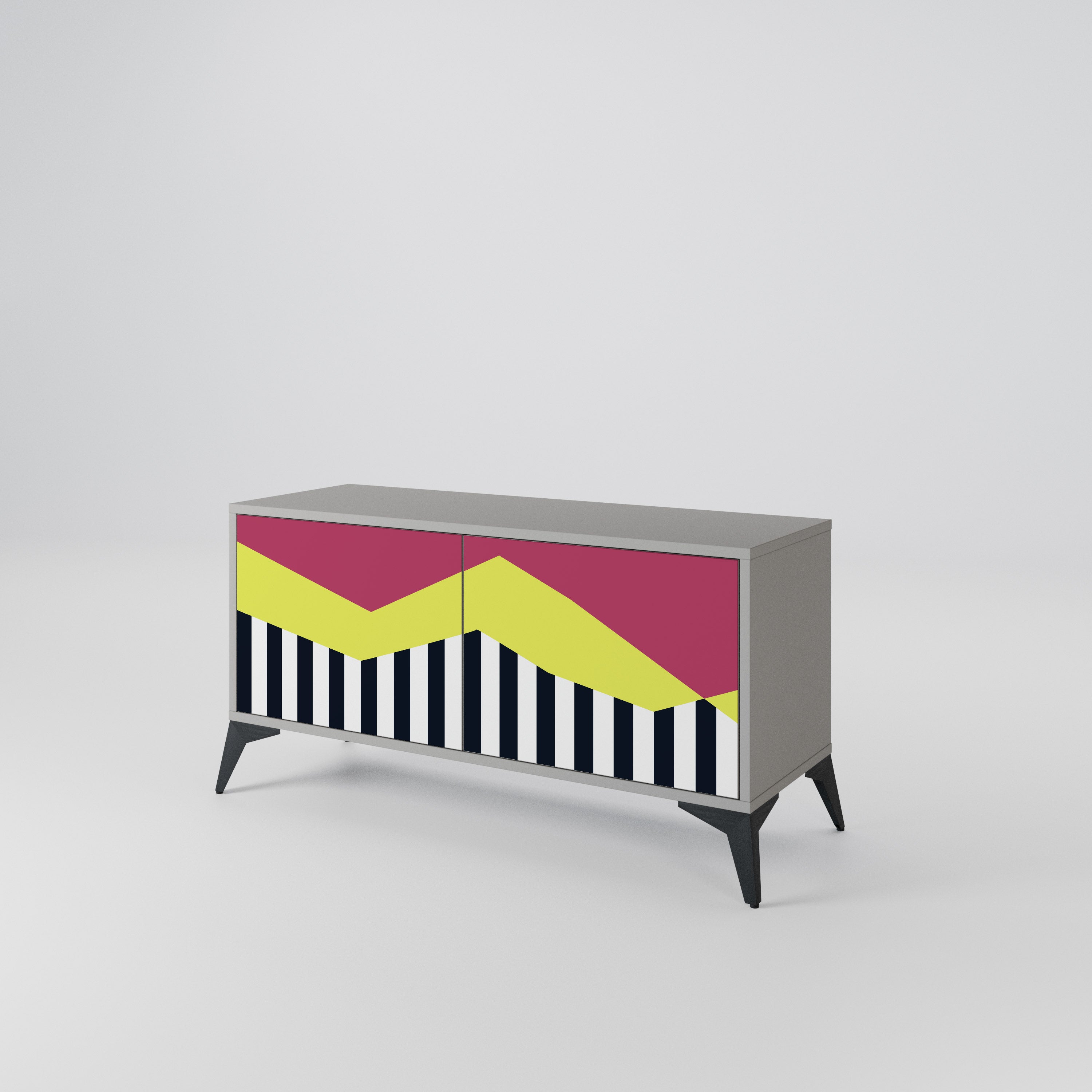 PIANO FANTASY Kompaktní dvoudveřový TV stolek