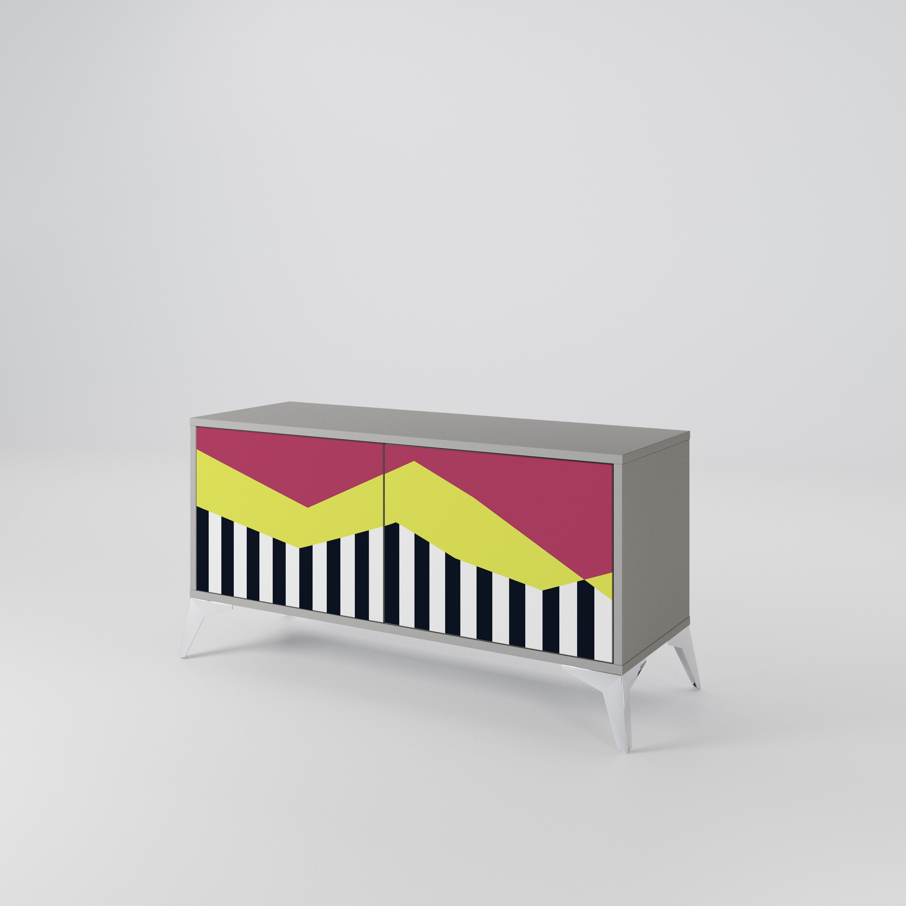 PIANO FANTASY Kompaktní dvoudveřový TV stolek